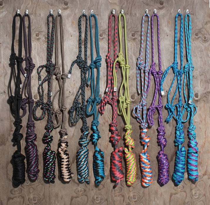 Professionals Choice Professional's Rope Halter w/10` Lead
