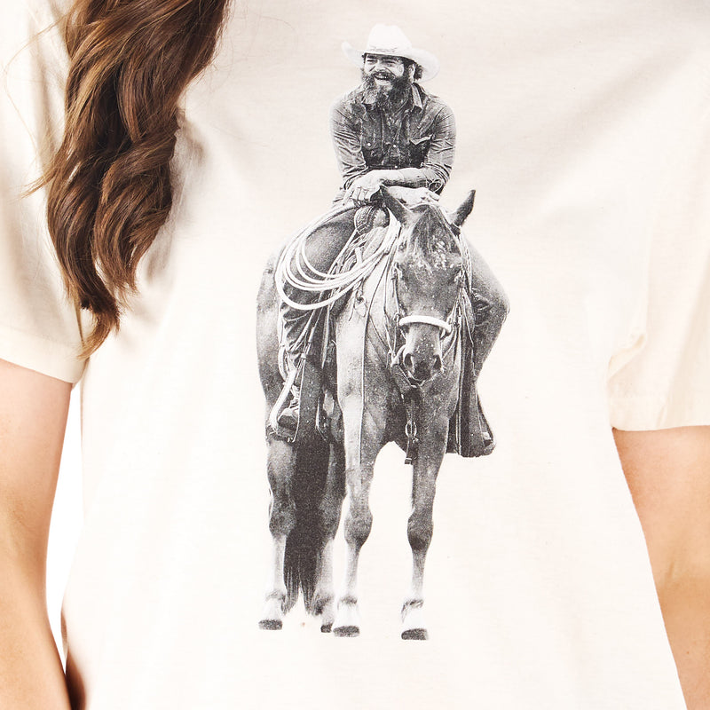 Hank And Scoot Womens Cowboy Rapper Tee