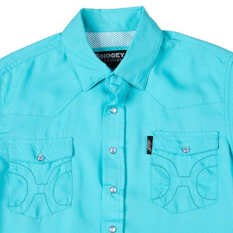 Hooey Youth Sol Blue Pearl Snap Shirt