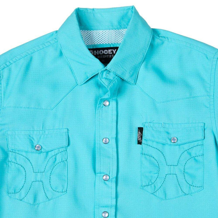 Hooey Youth Sol Blue Pearl Snap Shirt