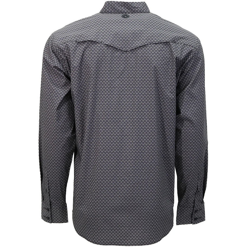 Hooey Men's Black Maverick Long Sleeve Shirt