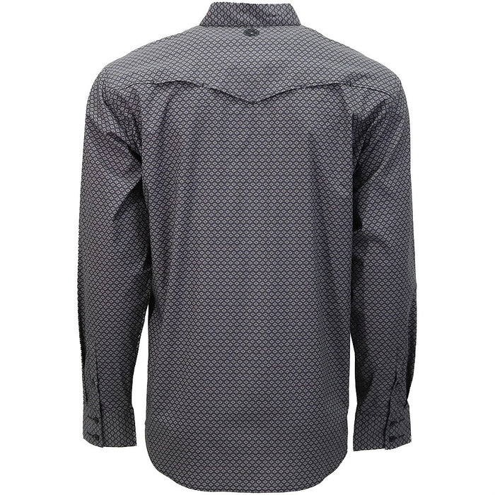 Hooey Men's Black Maverick Long Sleeve Shirt