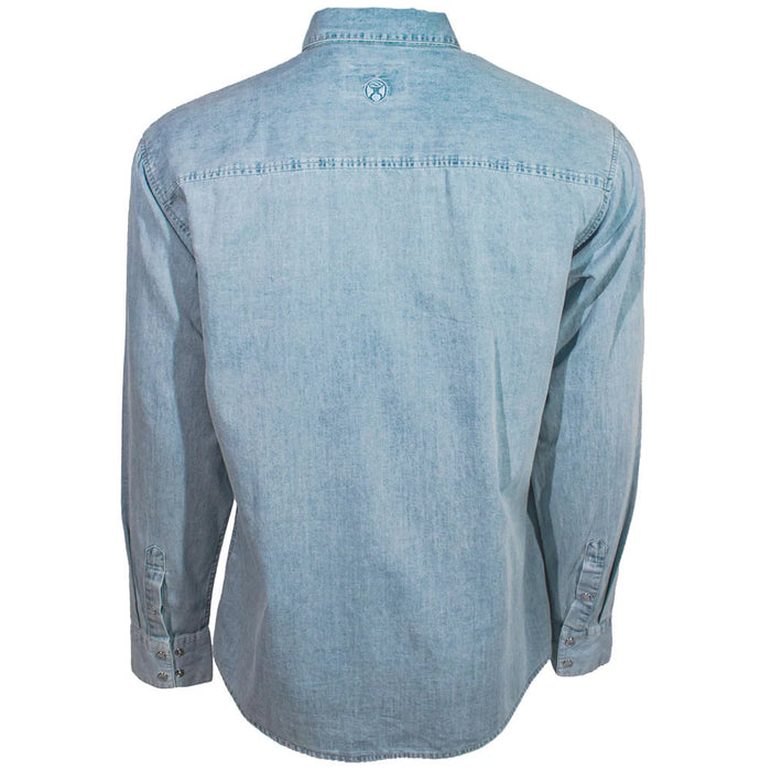 Hooey Men's Del Denim Chambray Shirt