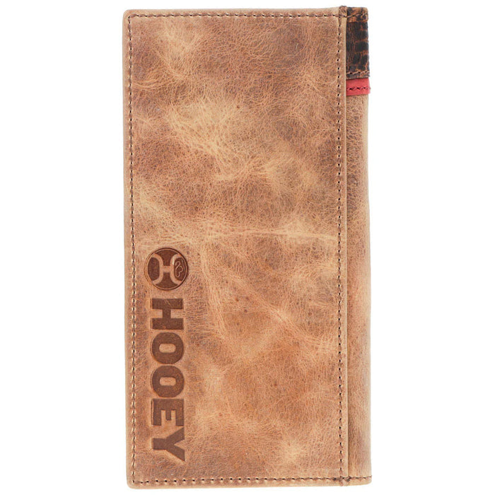 Hooey Whip Smooth Tan Rodeo Wallet