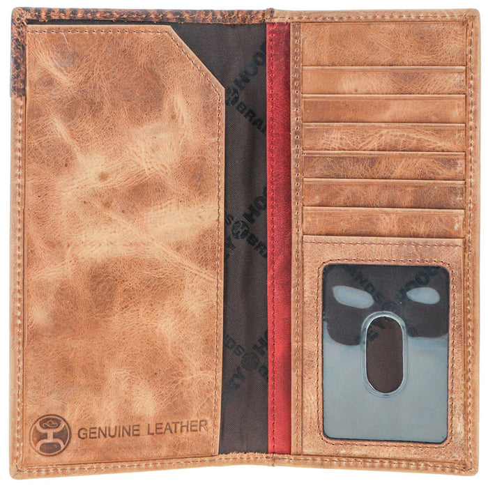 Hooey Whip Smooth Tan Rodeo Wallet