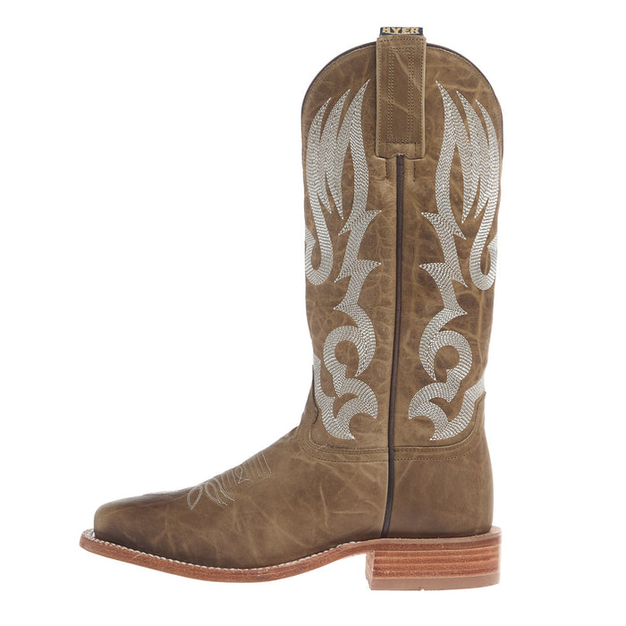 Hyer Boots Women's Augusta Tan Crazy Vamp 13In Tan Crazy Top Boot