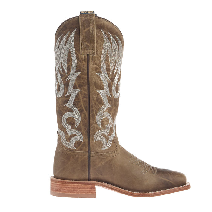 Hyer Boots Women's Augusta Tan Crazy Vamp 13In Tan Crazy Top Boot