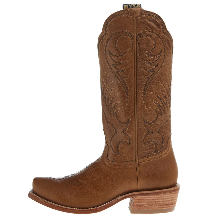 Hyer Boots Womens Leawood Honey Mestizo 13 In Top Cowgirl Boot