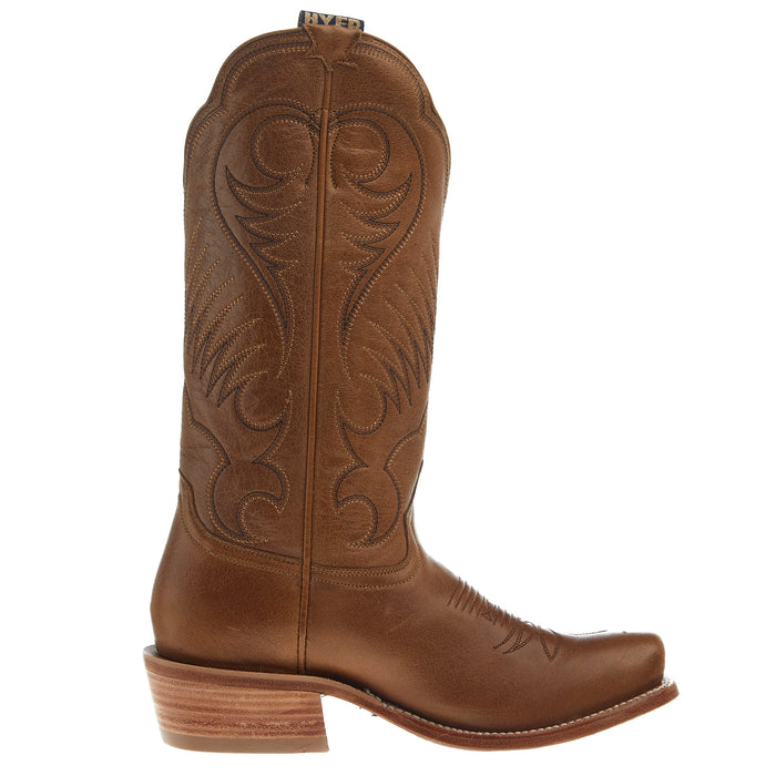 Hyer Boots Womens Leawood Honey Mestizo 13 In Top Cowgirl Boot