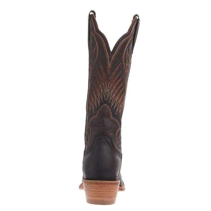 Hyer Boots Women's Leawood Chocolate Goat 13In Chocolate Goat Top Boot