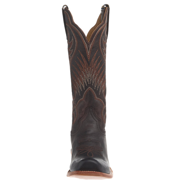 Hyer Boots Women's Leawood Chocolate Goat 13In Chocolate Goat Top Boot