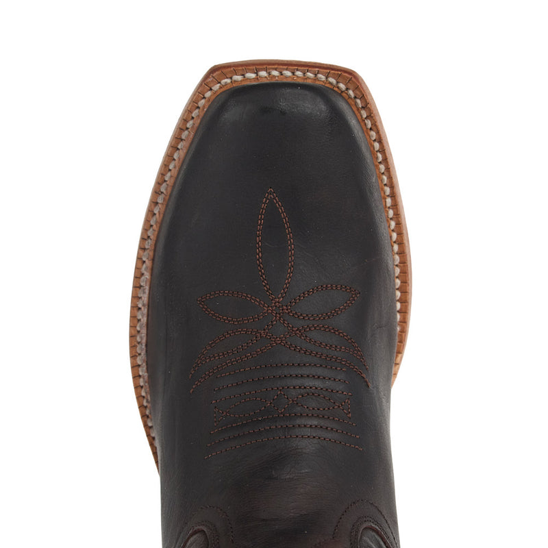 Hyer Boots Women's Leawood Chocolate Goat 13In Chocolate Goat Top Boot