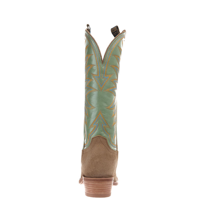 Hyer Boots Women's Rose Hill Sand Roughout Vamp 13in Iced Mint Cowhide Boot