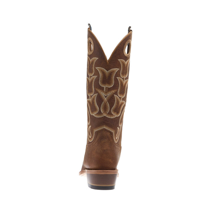 Hyer Boots Women's Tipton Saddle Tan Crunch Cowhide Vamp 13in Matching Top Boot