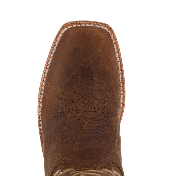 Hyer Boots Women's Tipton Saddle Tan Crunch Cowhide Vamp 13in Matching Top Boot