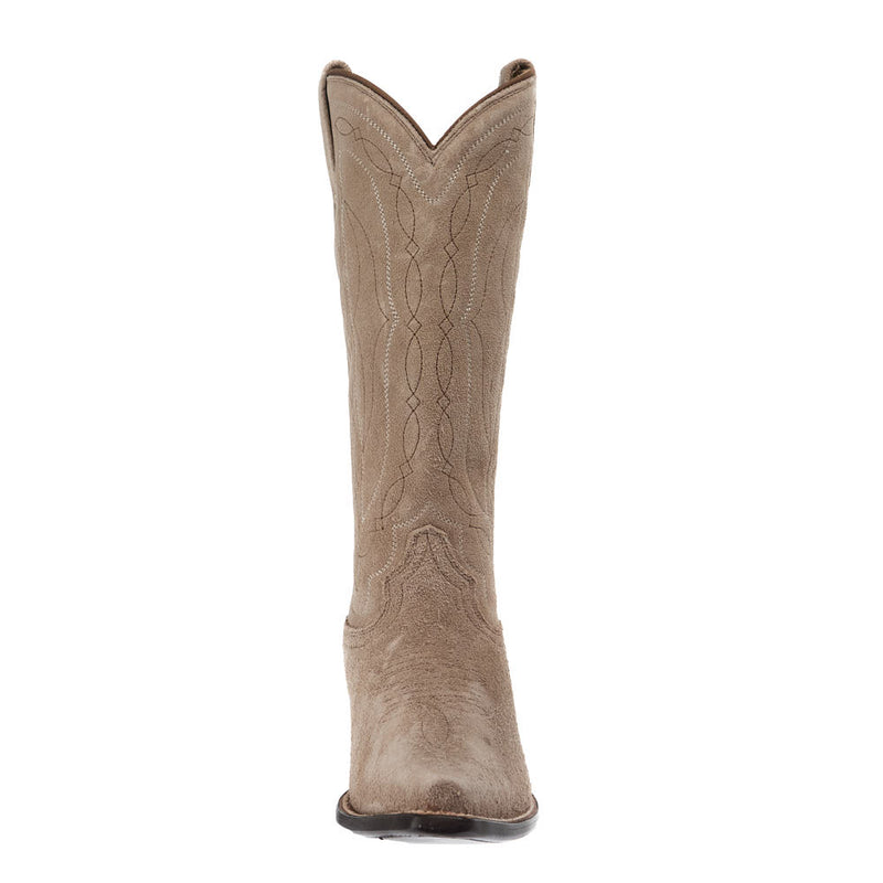Hyer Boots Women's Marilyn Monroe Wildcat Desert Roughout Vamp 13in Matching Top Boot