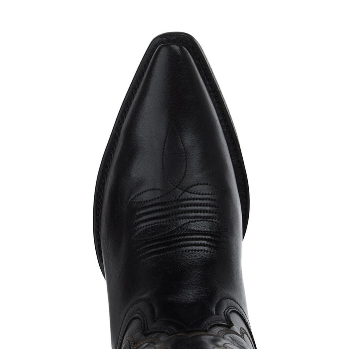 Hyer Boots Women's Marilyn Monroe Wildcat Tall Black Moonlight Vamp 17in Matching Top Boot