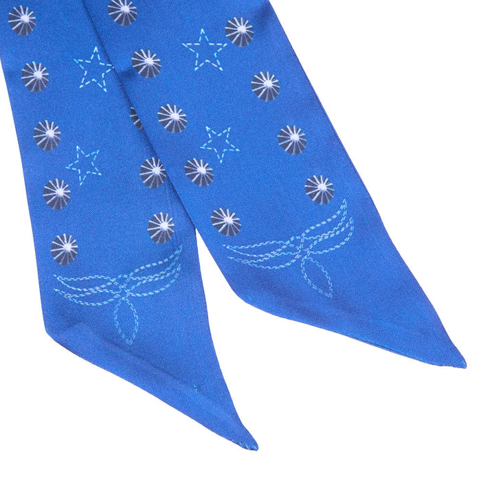 Fringe Scarves Howdy Navy Twilly