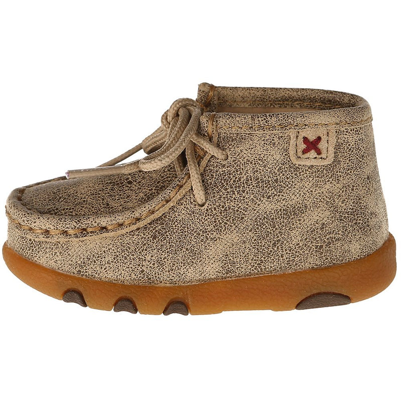 Twisted X Infant Dusty Tan Lace up Moc
