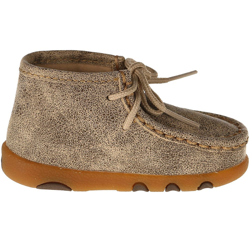 Twisted X Infant Dusty Tan Lace up Moc