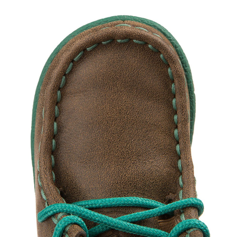 Twisted X Infant Driving Mocs Bomber and Turquoise Shoe