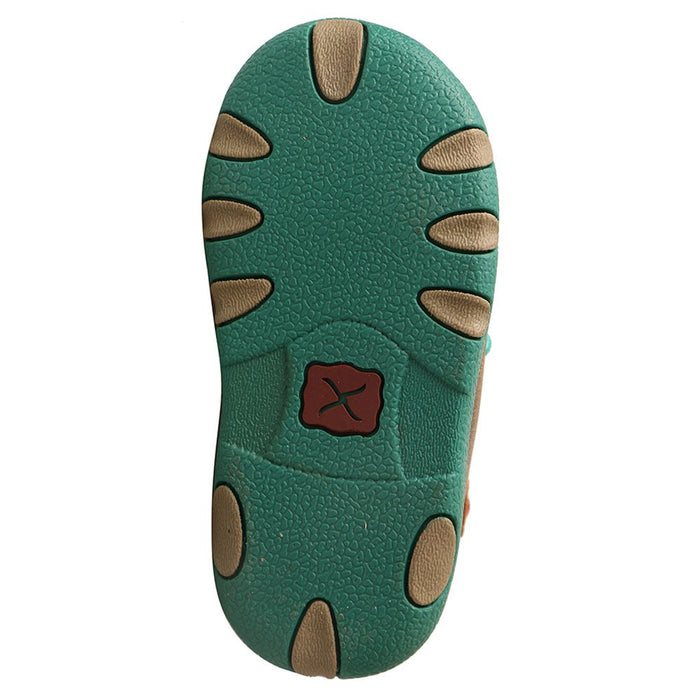 Twisted X Infant Driving Mocs Bomber and Turquoise Shoe