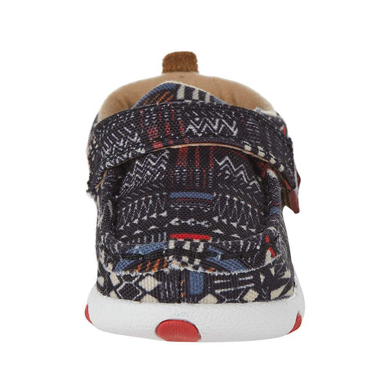 Twisted X Infant Black Pattern Driving Moc