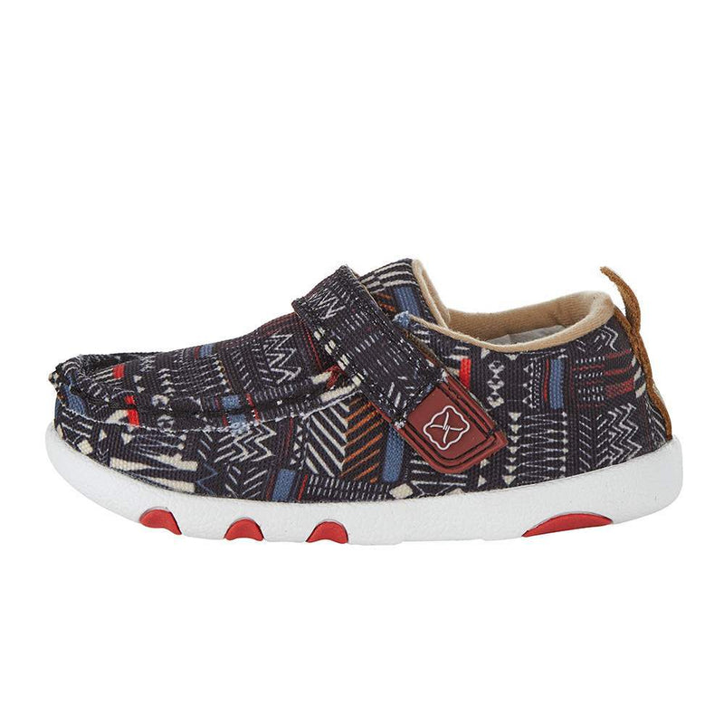 Twisted X Infant Black Pattern Driving Moc