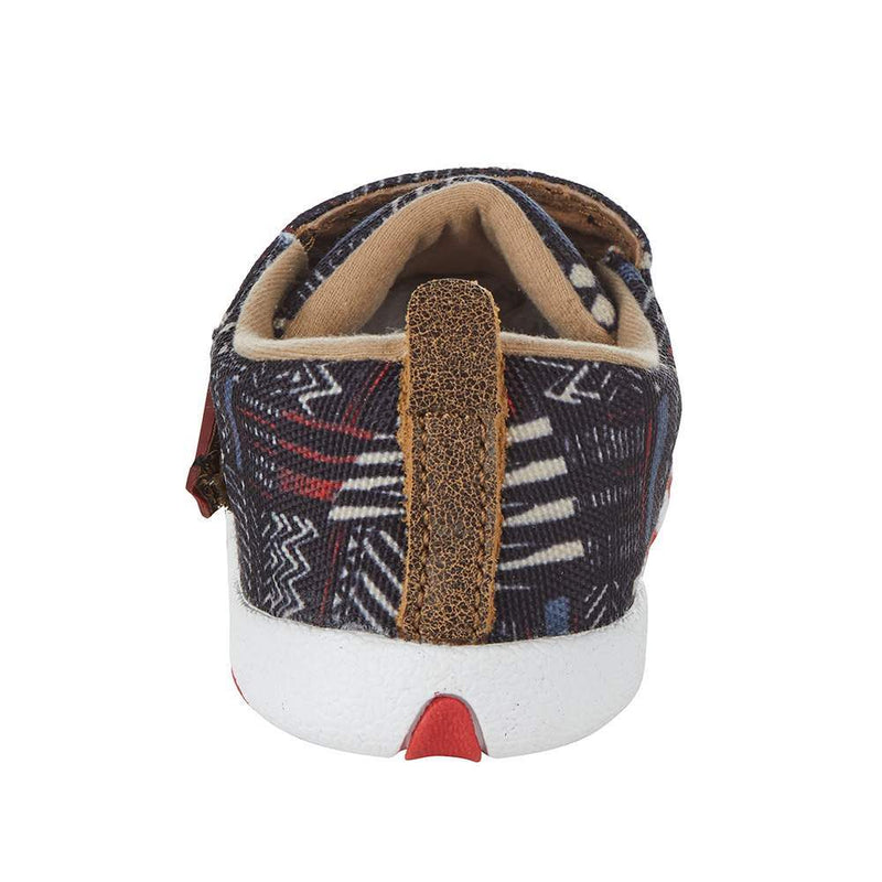 Twisted X Infant Black Pattern Driving Moc