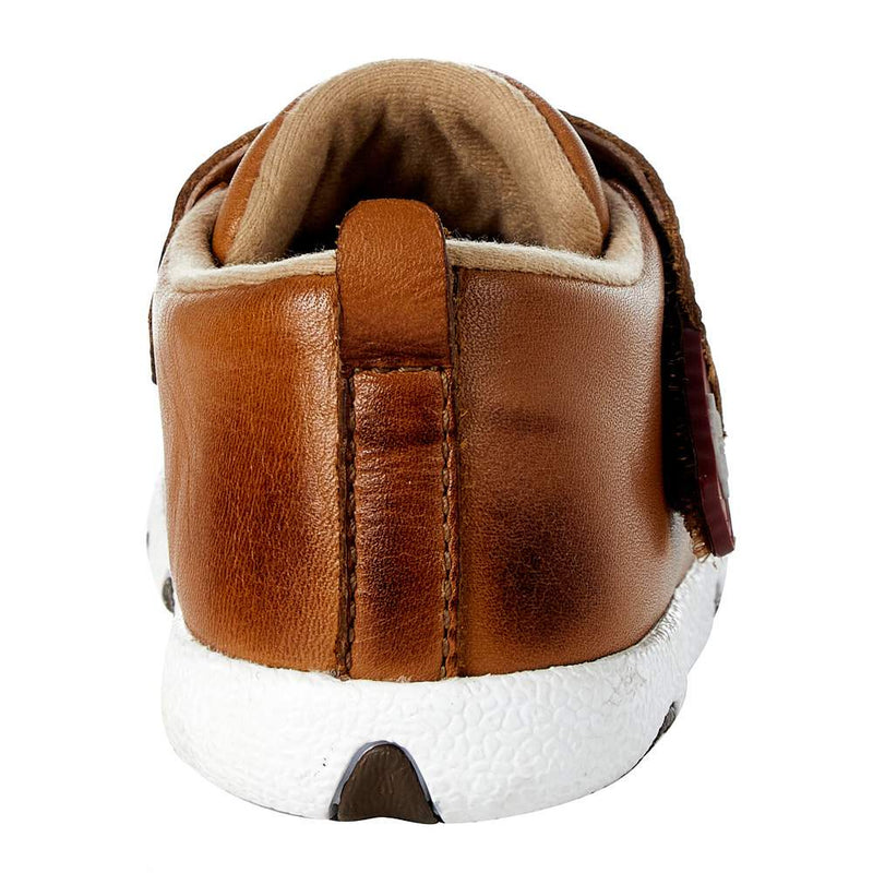 Twisted X Infant Distressed Leather Moc Casual Shoe