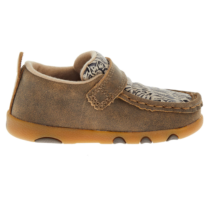 Twisted X Infant Bomber and Nude Print Driving Moc