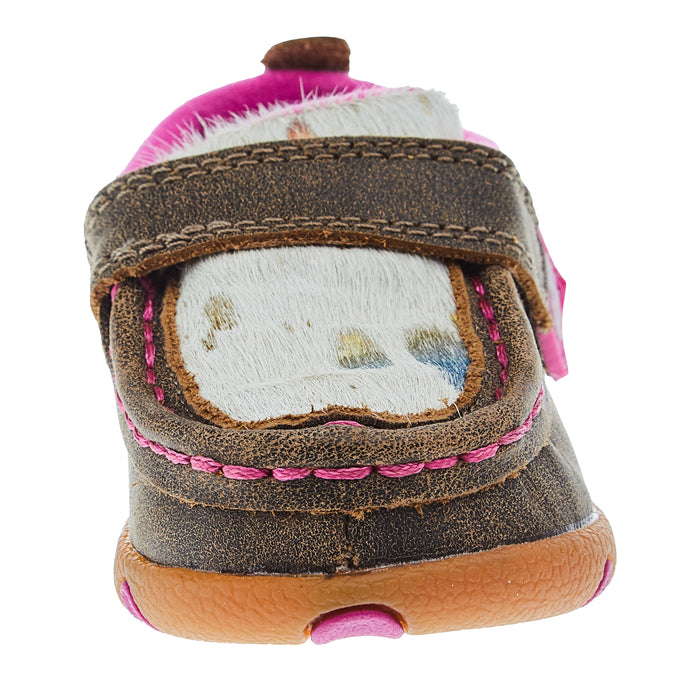 Twisted X Infant White and Multicolor Bomber Moc Casual Shoe
