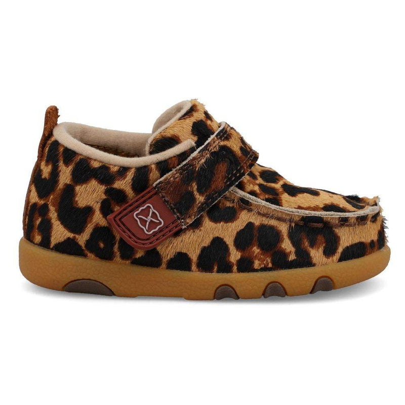 Twisted X Infant Leopard Driving Moc