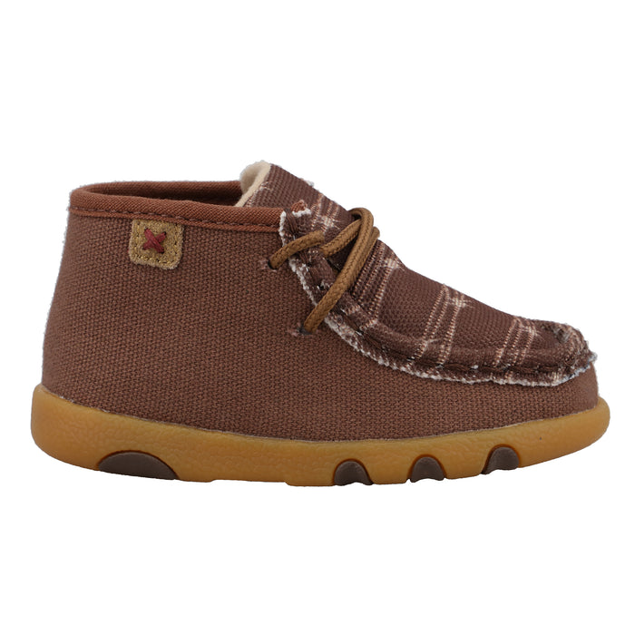 Twisted X Infant Dark Brown Chukka Driving Moc