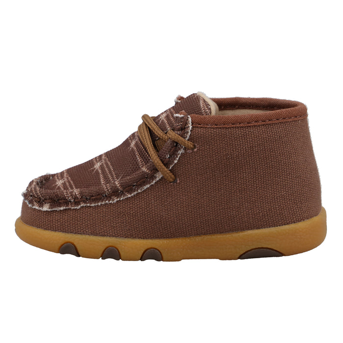Twisted X Infant Dark Brown Chukka Driving Moc