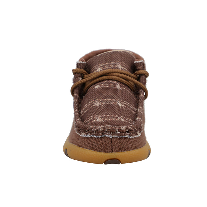 Twisted X Infant Dark Brown Chukka Driving Moc