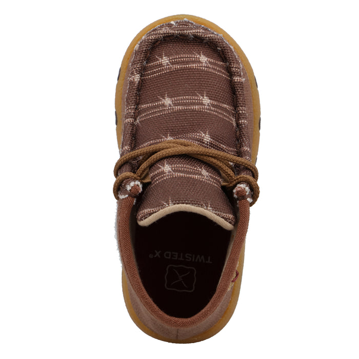 Twisted X Infant Dark Brown Chukka Driving Moc