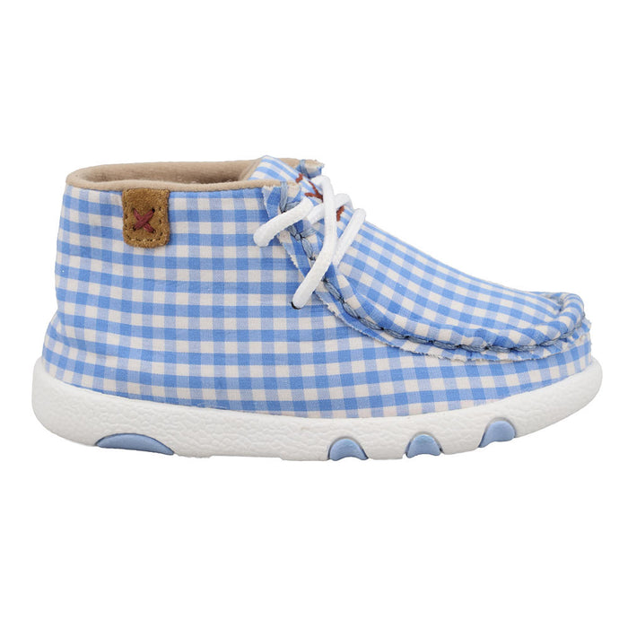 Twisted X Infant's Blue and White Chukka Driving Moc