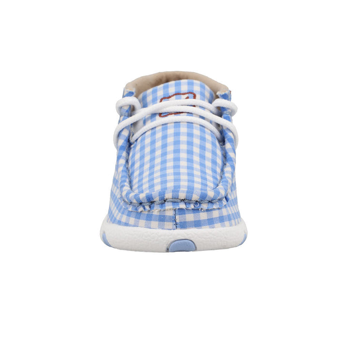 Twisted X Infant's Blue and White Chukka Driving Moc