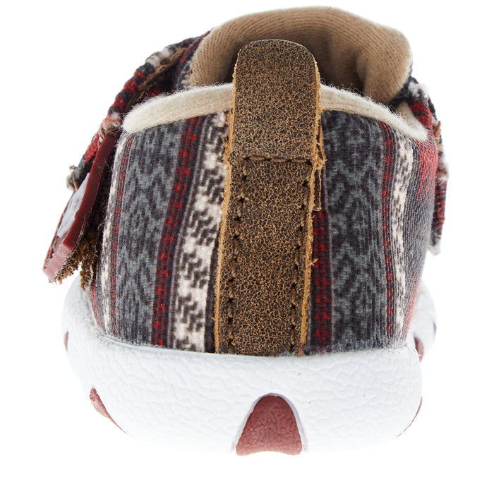 Twisted X Hooey Red Aztec Driving Moc
