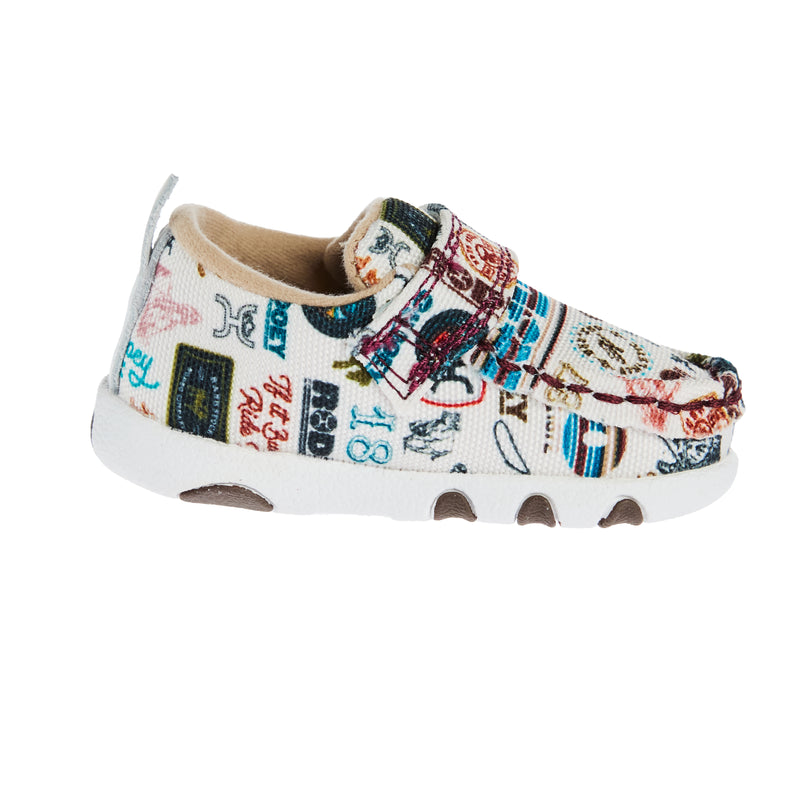 Twisted X Infant Hooey Graphic Print Driving Moc