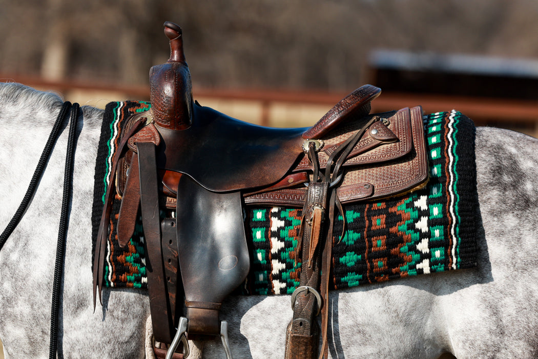 Mayatex Domino 40X34 New Zealand Wool Saddle Blanket