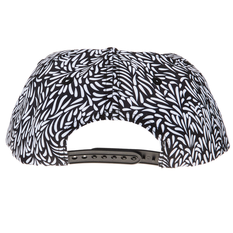 Cactus Alley Hat Co Beaver Roping Black and White Cap