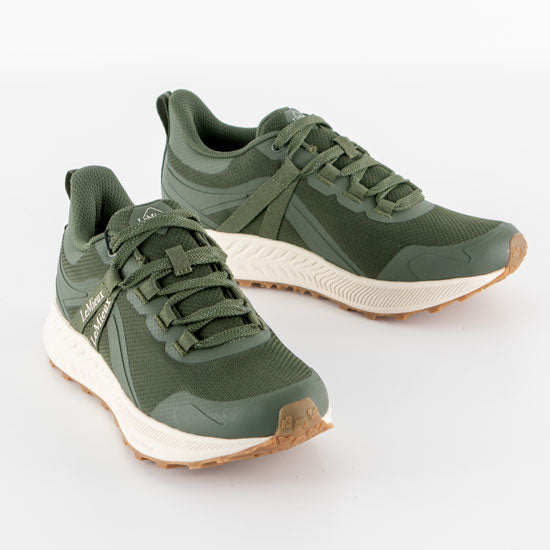 Lemieux Trax Khaki Waterproof Trainer Shoes