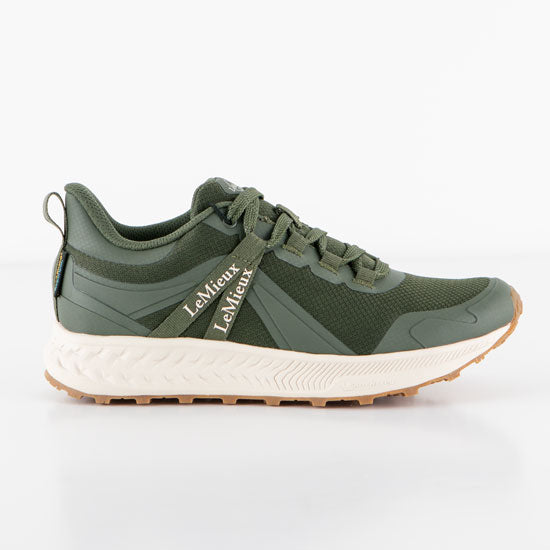 Lemieux Trax Khaki Waterproof Trainer Shoes