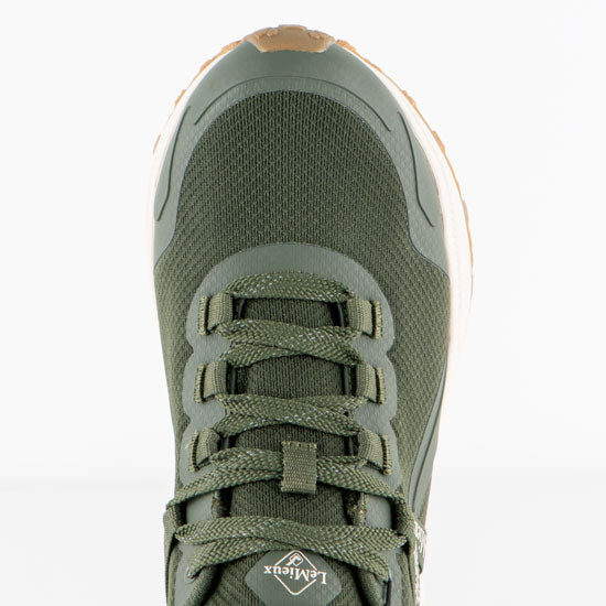 Lemieux Trax Khaki Waterproof Trainer Shoes