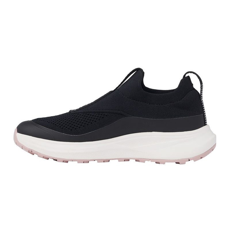 Lemieux Women's Kanta Black Waterproof Trainer Slip On Shoe