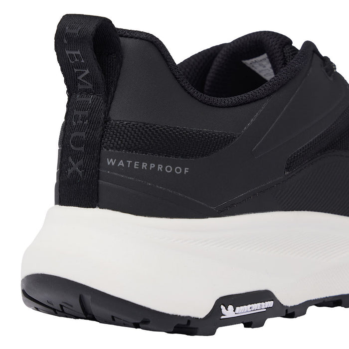 Lemieux Women's Kanta Black Waterproof Trainer Tennis Shoe
