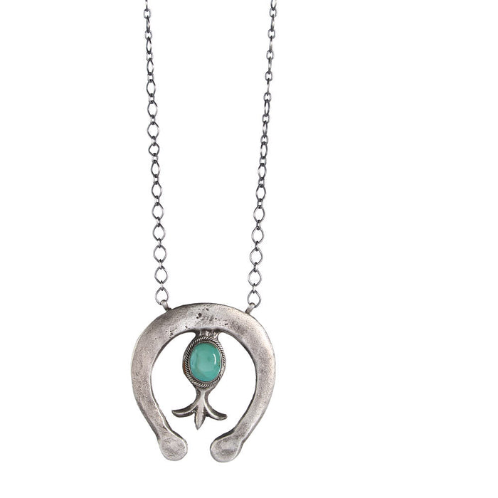 NRS Sterling Silver Sonoran Gold Naja Necklace