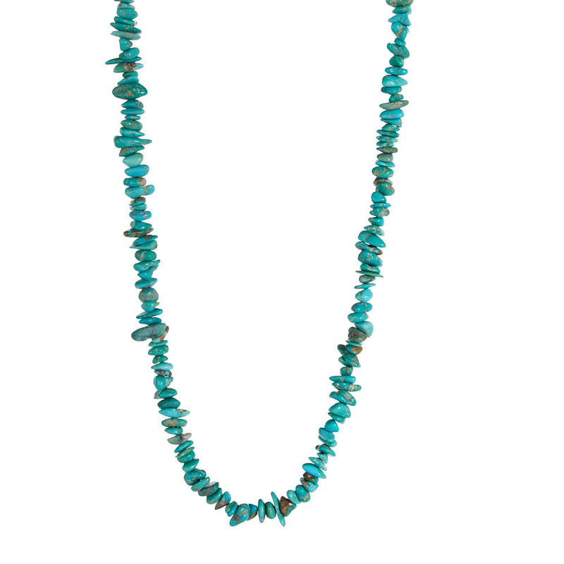 NRS Hand Strung Kingman Turquoise Necklace
